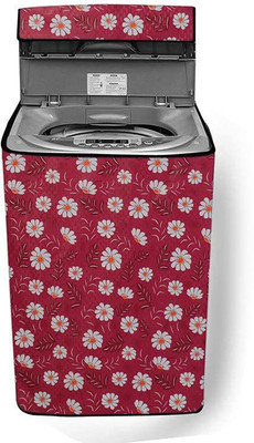Star Weaves Top Loading Washing Machine  Cover(Width: 59 cm, Red)