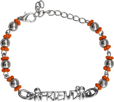 M Men Style Metal Rhodium Bracelet