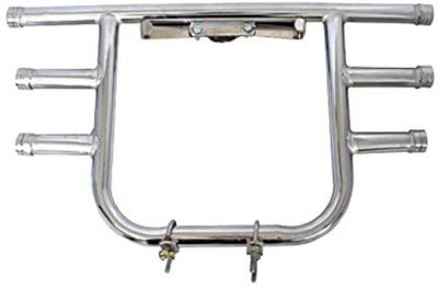 DOLSHACOB Saftey Leg Guard Airfly 3 Rod Leg Crash Guard Chrome for Bullet Electra(Royal Enfield)