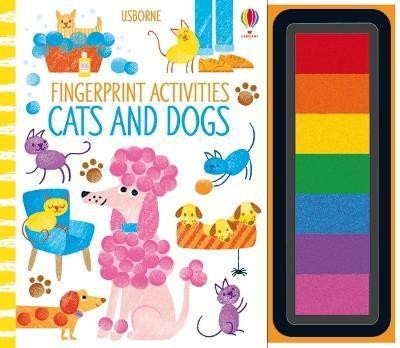 Fingerprint Activities Cats and Dogs(English, Spiral bound, Watt Fiona)