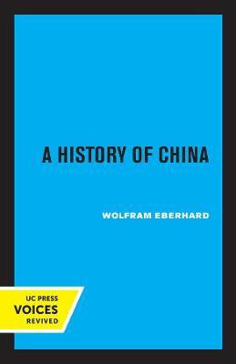 A History of China(English, Paperback, Eberhard Wolfram)