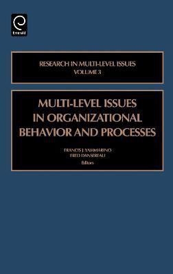 Multi-level Issues in Organizational Behavior and Processes(English, Hardcover, unknown)