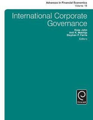 International Corporate Governance(English, Hardcover, unknown)