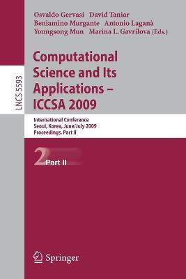 Computational Science and Its Applications - ICCSA 2009(English, Paperback, unknown)