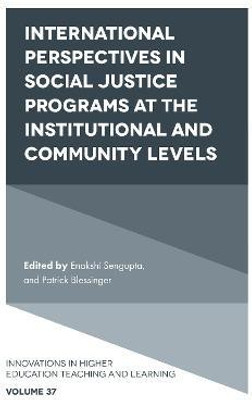 International perspectives in social justice programs at the institutional and community levels(English, Hardcover, unknown)