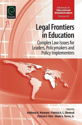 Legal Frontiers in Education(English, Hardcover, unknown)
