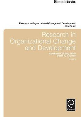 Research in Organizational Change and Development(English, Hardcover, unknown)