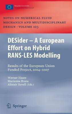 DESider - A European Effort on Hybrid RANS-LES Modelling(English, Hardcover, unknown)