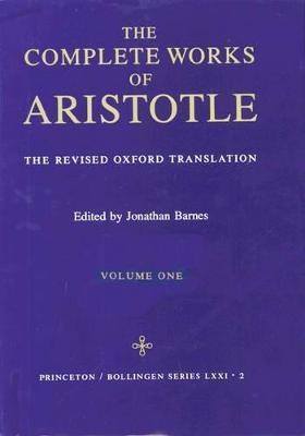 The Complete Works of Aristotle, Volume One(English, Hardcover, Aristotle)