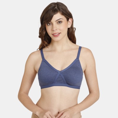 Rosaline By Zivame Women T-Shirt Non Padded Bra(Blue)