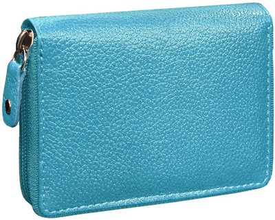 ABYS Women's 7 Card Holder(Set of 1, Blue)