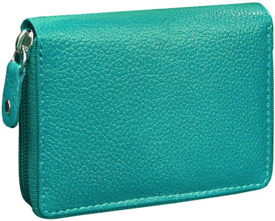 ABYS Women's 7 Card Holder(Set of 1, Green)