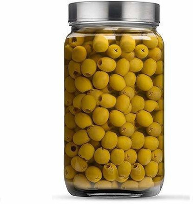 TINSUHG Glass Grocery Container  - 1800 ml(Clear)