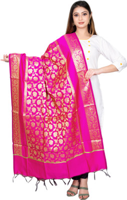 The SDF India Art Silk Woven Women Dupatta
