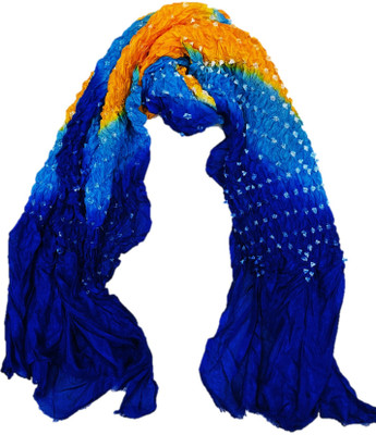 pk hub Art Silk Self Design Women Dupatta