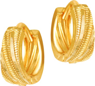 VIVASTRI Vivastri Beautiful & Elegant Golden Clip-on For Women And Girls Alloy Clip-on Earring