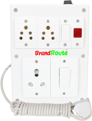 Awolf brandroute extension board 6 A Three Pin Socket