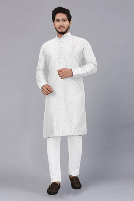 ellark Men Kurta Churidar Set