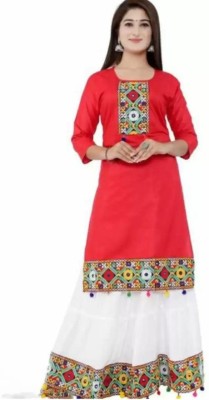 NIAK Women Kurta Skirt Set