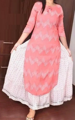 KGN Women Kurta Skirt Set