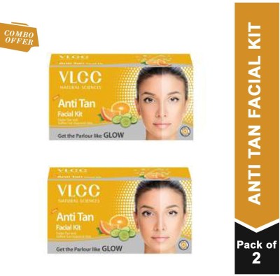 VLCC Anti tan facial kit glow(2 x 60 g)