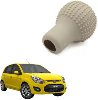 SPREADX Round Shape Silicon Cover Gear Knob(Beige)