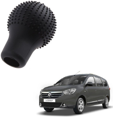 SPREADX Round Shape Silicon Cover Gear Knob(Black)
