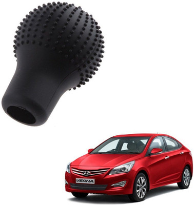 SPREADX Round Shape Silicon Cover Gear Knob(Black)