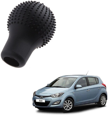 SPREADX Round Shape Silicon Cover Gear Knob(Black)