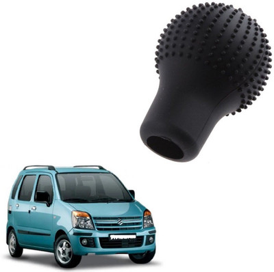 SPREADX Round Shape Silicon Cover Gear Knob(Black)