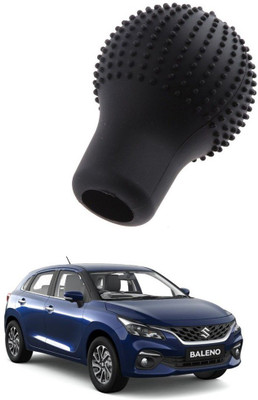 SPREADX Round Shape Silicon Cover Gear Knob(Black)