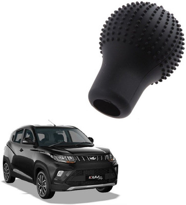 SPREADX Round Shape Silicon Cover Gear Knob(Black)