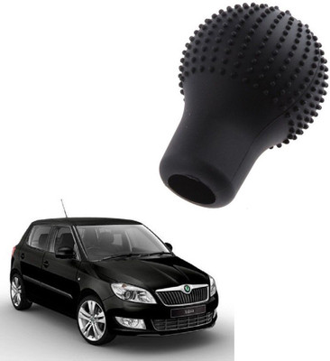SPREADX Round Shape Silicon Cover Gear Knob(Black)