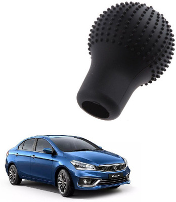 SPREADX Round Shape Silicon Cover Gear Knob(Black)