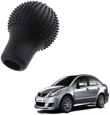 SPREADX Round Shape Silicon Cover, Maruti Suzuki SX4 Gear Knob(Black)