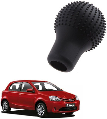SPREADX Round Shape Silicon Cover Gear Knob(Black)
