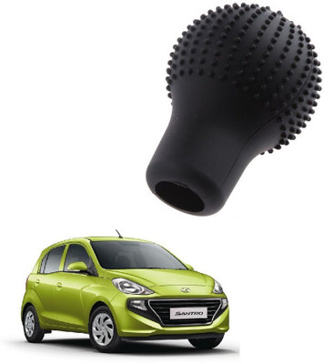 SPREADX Round Shape Silicon Cover Gear Knob(Black)