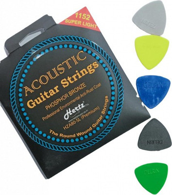 Hertz Acoustic HZA DIGITRON Guitar String(6 Strings)