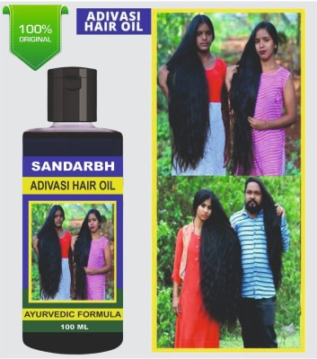 Sandarbh Adivasi Herbal Premium quality hair oil for hair Regrowt Hair Oil(100 ml)