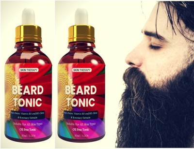 Manarya Sun's Heart Oil Free Beard Tonic With Red Onion, Clove & Rosemary Extracts Hair Oil(60 ml)
