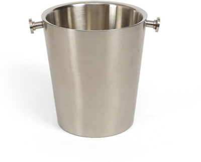 Home4U 1.5 L Steel Kylen Ice Bucket Ice Bucket(Silver)