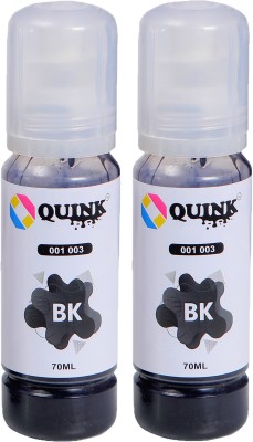 QUINK 001\003 INK FOR EPSONE L3110,L3100,L3101,L3115,L3116 Black Ink Bottle