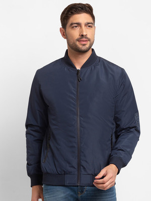Spykar Full Sleeve Solid Men Jacket
