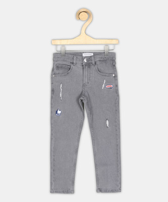 PROVOGUE Slim Boys Grey Jeans