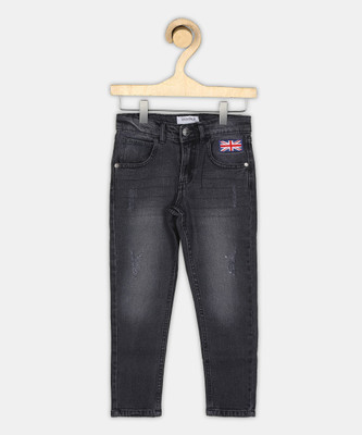 PROVOGUE Slim Boys Dark Grey Jeans