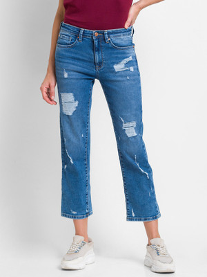 Spykar Slim Women Blue Jeans
