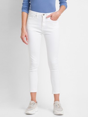 Spykar Super Skinny Women White Jeans