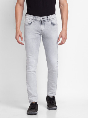 Spykar Slim Men Grey Jeans