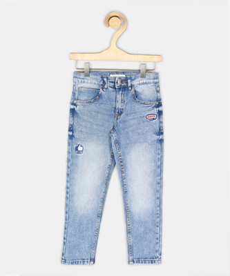 PROVOGUE Slim Boys Light Blue Jeans
