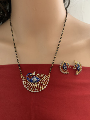 HETPRIT Brass Gold-plated Multicolor Jewellery Set(Pack of 1)